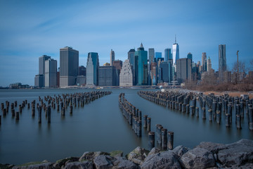 Obraz premium View of Lower Manhattan skyline