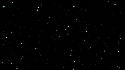 stars sky night vector illustration © Наталья Бойко