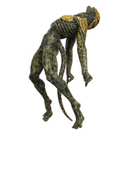 reptilian king from space