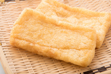 japanese fried tofu, abura-age