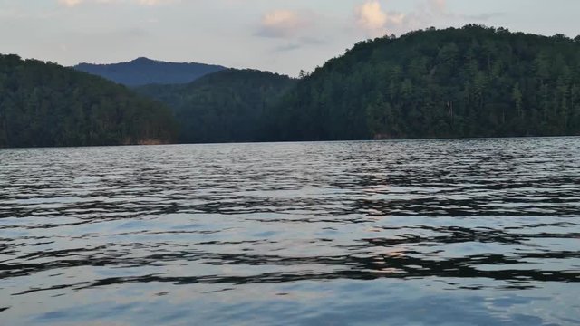 On the Ocoee river in Tennessee