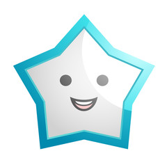 happy star icon