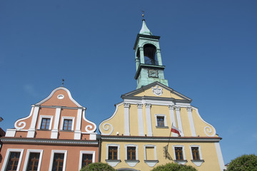 Fototapeta na wymiar Kluczbork stare miasto 