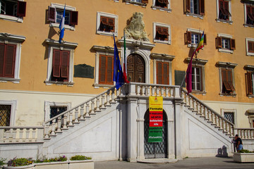 Staircase of the Commune City  Hall