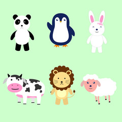 Cute Animals Vector