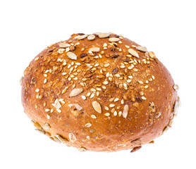 Whole-grain gluten-free bread with flax, sunflower seeds