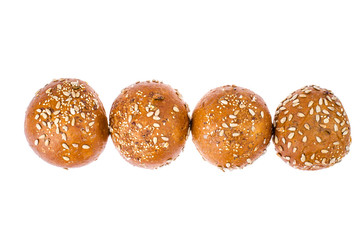 Whole-grain gluten-free bread with flax, sunflower seeds