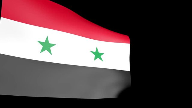 シリアアラブ共和国の国旗