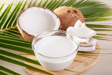 Coconut and Coconut with milk