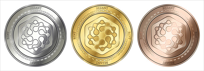  Bezant (BZNT) coin set.