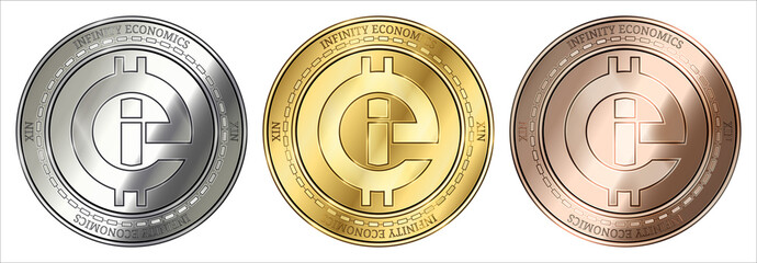  Infinity Economics (XIN) coin set.