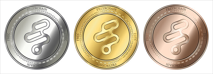  Freyrchain (FREC) coin set.