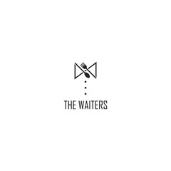 Fototapeta premium The Waiters Vector Template Design Illustration