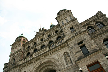 Fototapeta premium Parliament Buildings, Victoria, BC, Canada