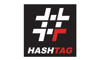 Hashtag Internet Social Media Trending Topic Icon App Logo design inspiration