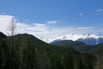 Mountain Range - Whistler