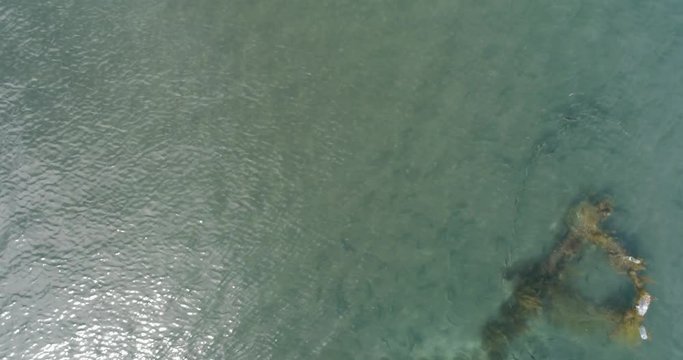 Aerial shots from La Paz bay, Baja California Sur, Mexico.