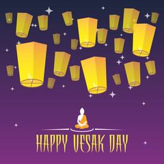 Vesak Day and lanterns