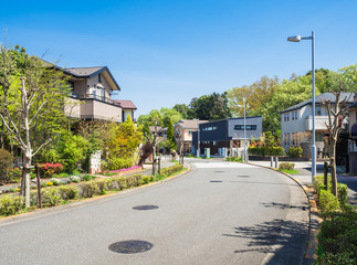 閑静な住宅街