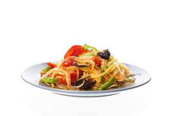 Papaya salad or what we called 