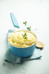 Homemade mashed potato