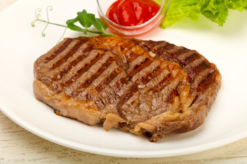 Rib eye steak