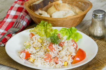 salade de riz