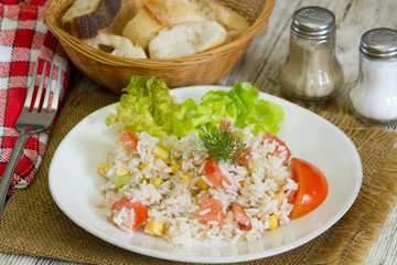 salade de riz