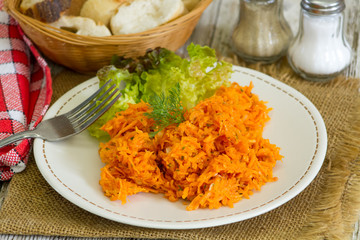 carottes râpées