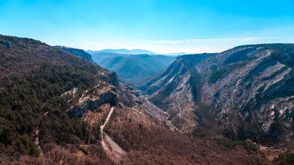 Sunny day in Val Rosandra