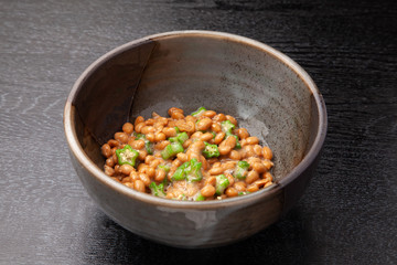 オクラ納豆ご飯