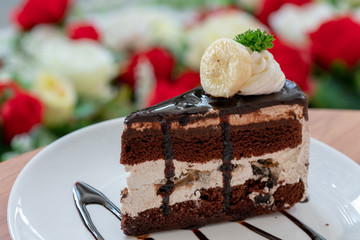 Chocolate Cream Cake