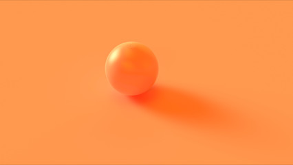 Orange Orange 3d Illustration	