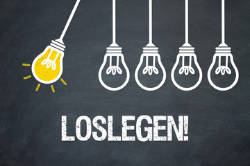 Loslegen! / Lampen / Konzept