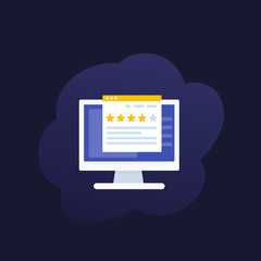 feedback, review and rating vector
