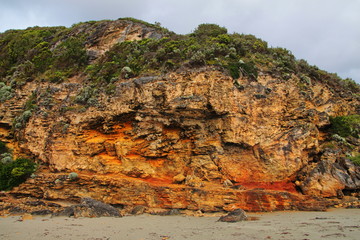 Rock formations at Cape Bridgewater, Australia