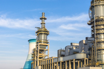 power station or factory