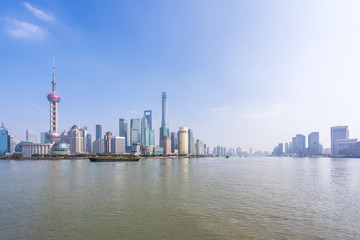 Obraz premium shanghai skyline