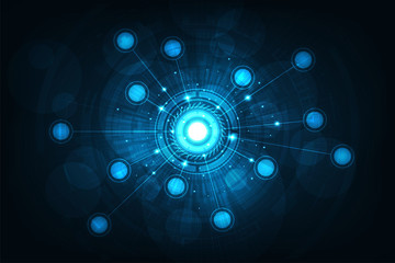 Network of communication systems.