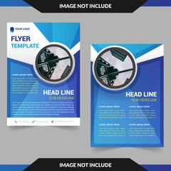 Business brochure,  flyer, cover design template.