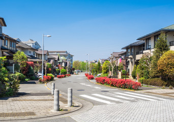 閑静な住宅街