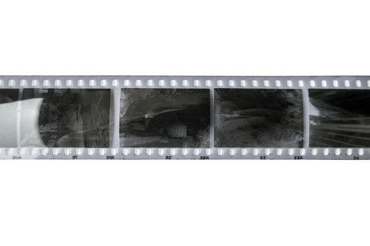 Fototapeta spezzone di vecchia pellicola fotografica