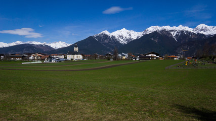 Fototapeta na wymiar Landscape in Tyrol , Austria in the Alps