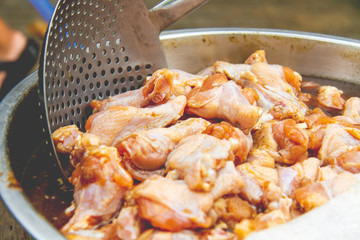 Chicken seasoning to prepare food