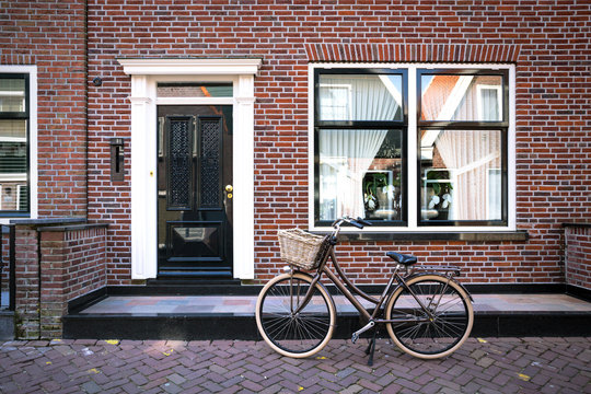 Fototapeta bike on a street