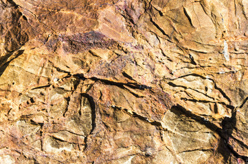 Surface rocks of mountain.Texture and background for design.