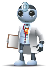 little robot  surgery doctor
