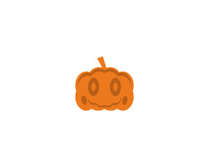 pumpkin mascot logo