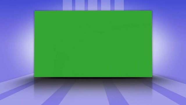 Green Screen Monitor, Animation, Rendering, Background, Loop, 4k
