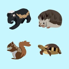 icons about Animal with graphic, vintage, zoology, sketch and wildlife
